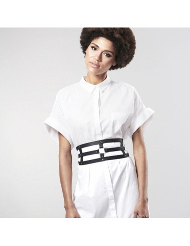 Bijoux indiscrets maze wide belt und halten schwarz - MySexyShop.eu