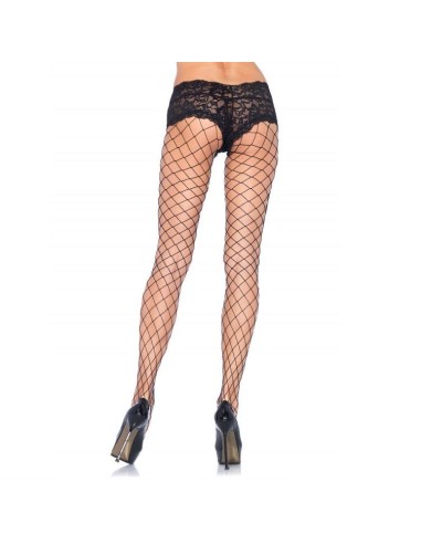 Leg Avenue Net and Lace Pantyhose 1278 - MySexyShop.eu