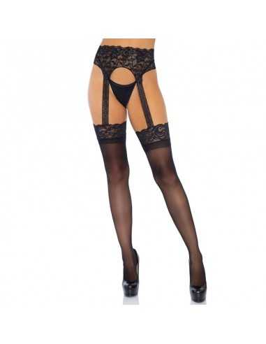 Leg Avenue Opaque Garterbelt Stocking - MySexyShop.eu