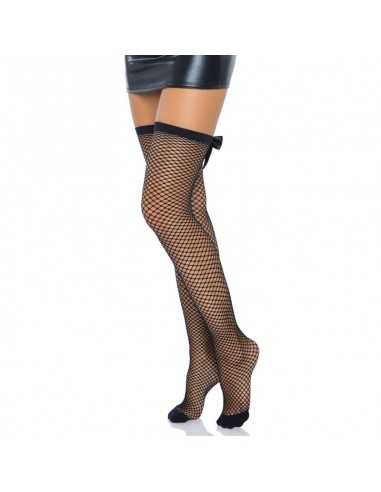 Leg Avenue Bow Backseam Thigh Highs - MySexyShop.eu