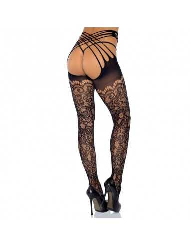 Leg Avenue Wrap Around Crothless Tights 8381 - MySexyShop.eu