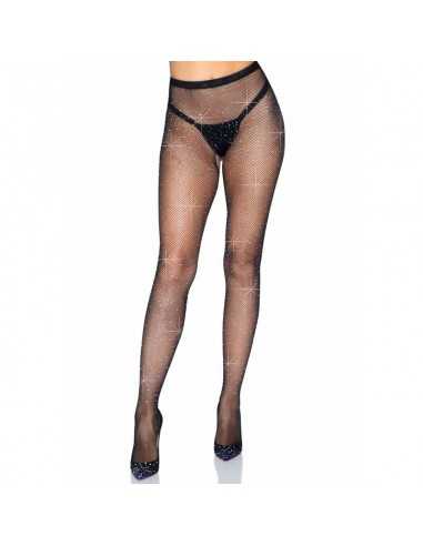 Leg Avenue Fishnet Crothless Tights | MySexyShop