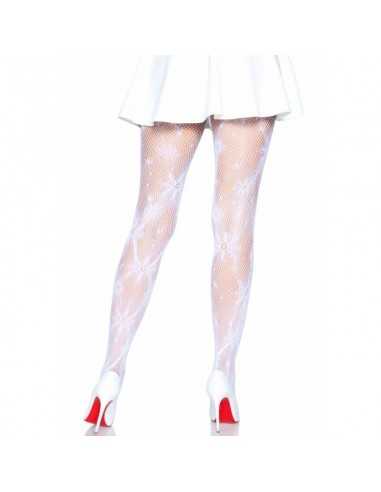 Leg Avenue Snowflake Fishnet Tights - MySexyShop.eu