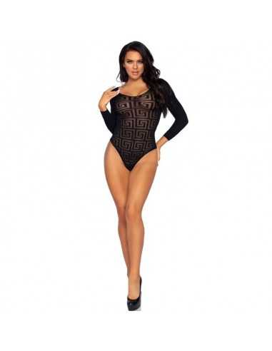 Leg Avenue Mosaic Snap Croth Bodysuit - MySexyShop.eu