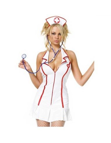 Leg Avenue Head Nurse Dress 3 pieces Set - MySexyShop.eu
