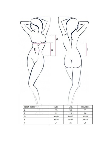 Passion Xena Corset - MySexyShop.eu