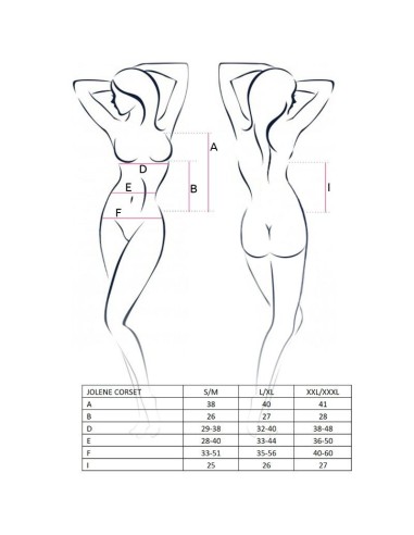 Passion Jolene Corset | MySexyShop (PT)