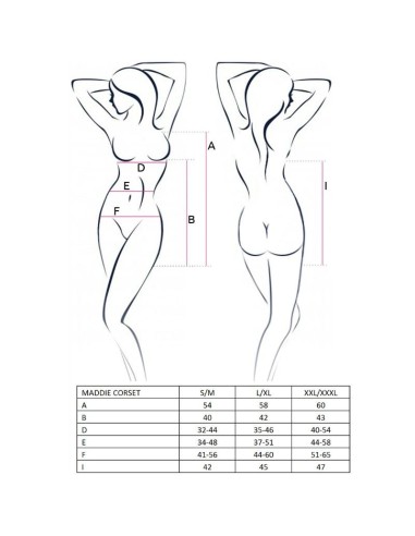 Passion Maddie Corset - MySexyShop.eu