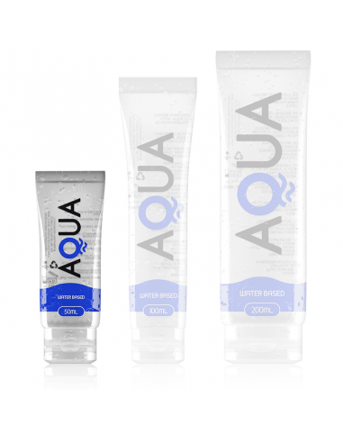 Aqua quality waterbased lubricant 50ml | MySexyShop