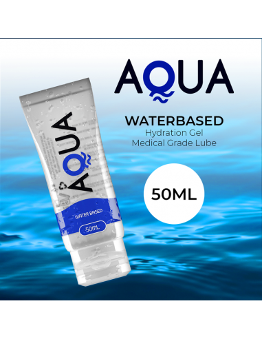 Aqua quality waterbased lubricant 50ml | MySexyShop