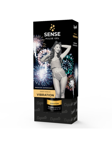 Coquette pulse gel strawberry magic vibration premium 6ml - MySexyShop (ES)