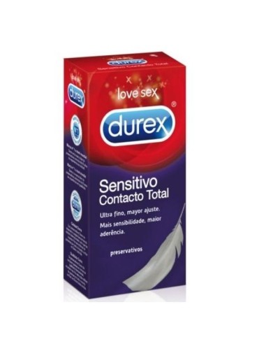 Sensitive durex contact total 6 units