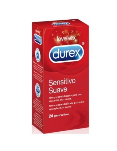 Durex soft and sensitive 24 units | MySexyShop