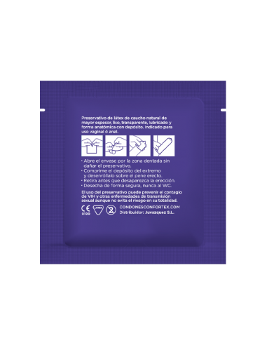 Confortex nature forte condoms 144 units | MySexyShop