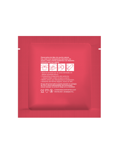 Confortex erdbeerkondom 144 einheiten - MySexyShop.eu