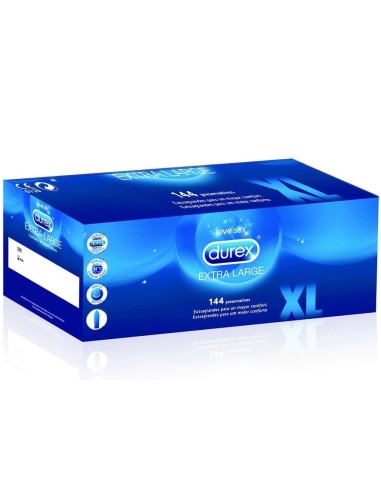 Durex XL Extra Large Condoms 144 pcs | MySexyShop