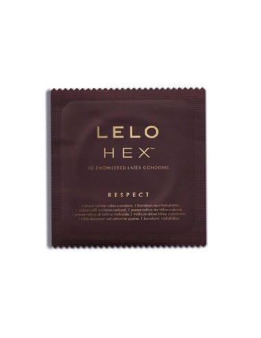 Lelo Hex Condoms Respect Xl 12 Pack - MySexyShop