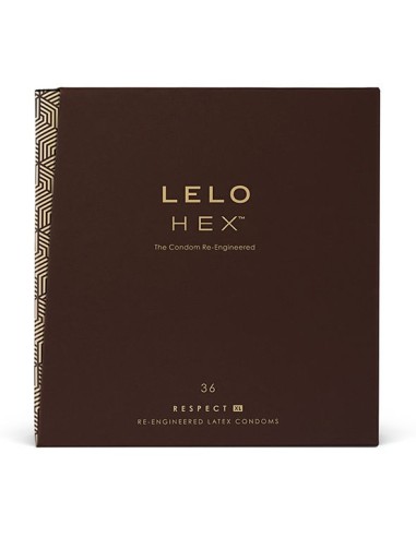 Lelo hex condoms respect xl 36 pack - MySexyShop.eu