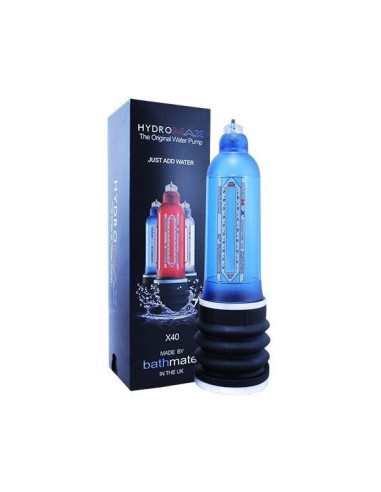 Badhyate hydromax x40 penis pump brilliant blue - MySexyShop.eu