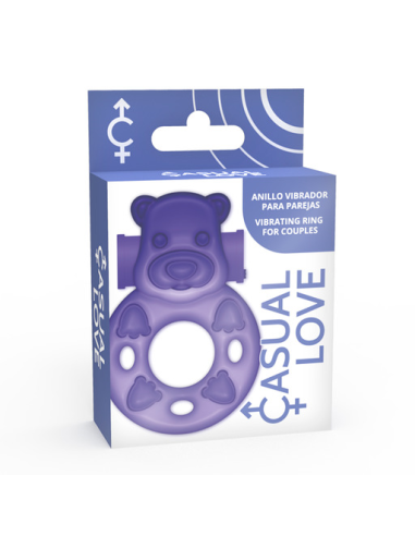 Lässige liebe 26 lilac bunny vibrator ring - MySexyShop.eu