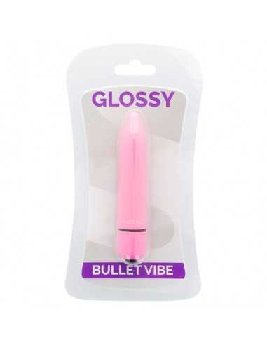 Glossy Thin Vibrador Rosa Intenso - MySexyShop