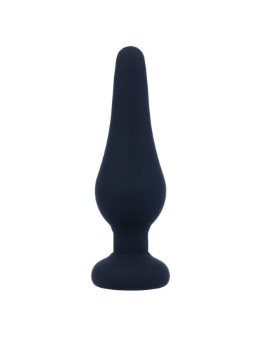 Intense anal plug pipo s silicone black 9.8 cm | MySexyShop (PT)