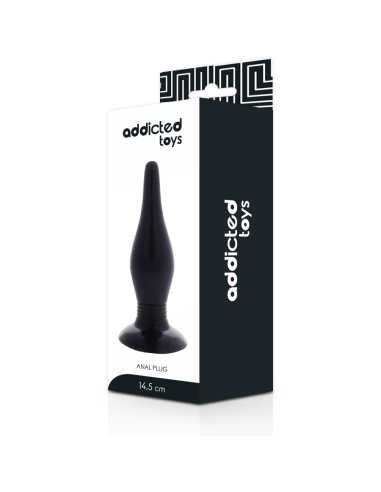 Addicted toys anal plug 14.5cm black | MySexyShop