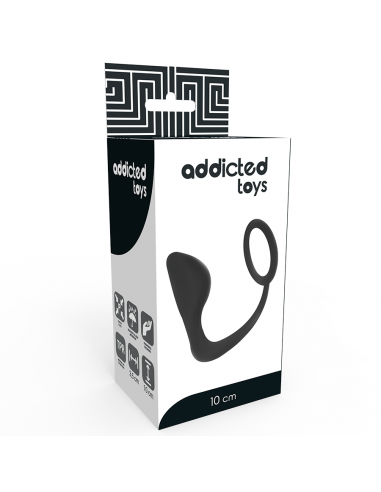 Addicted toys anal plug mit schwarzem penisring - MySexyShop.eu