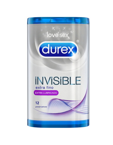 Unsichtbare extra geschmierte durex 12 einheiten - MySexyShop.eu