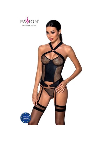 Passion Amanda Corset Eco Leather - MySexyShop.eu