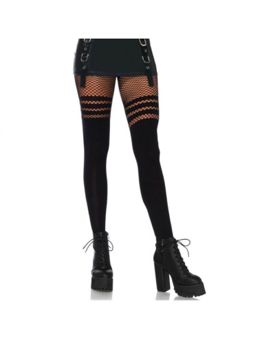 Leg Avenue Pantyhouse Avec Rayures Fisnhet - MySexyShop