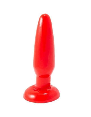 Plug anal pequeño rojo 15cm - MySexyShop.eu