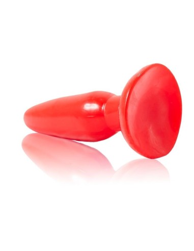 Plug anal pequeño rojo 15cm - MySexyShop.eu