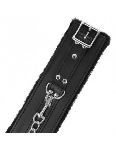 Dark ness love cuffs, wrist with fur black - MySexyShop.eu