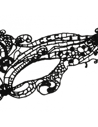 Coquette chic desire lace mask black 3 - MySexyShop.eu