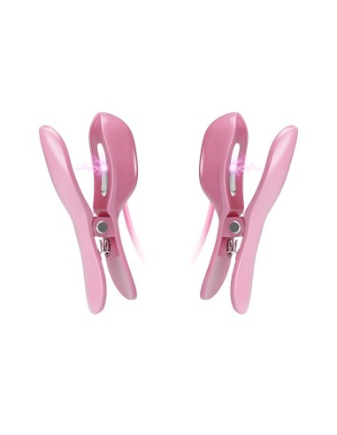 Romantic Wave Pinzas Con Vibracion Y Electroshock - MySexyShop