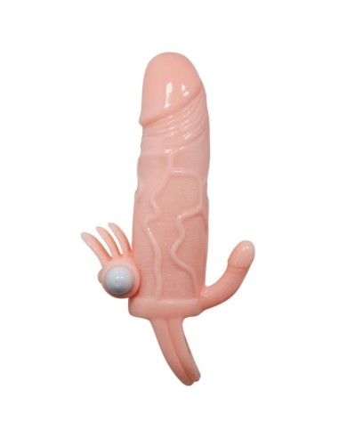 Brave man penis cover with clit and anal stimulation flesh 16.5 cm | MySexyShop (PT)