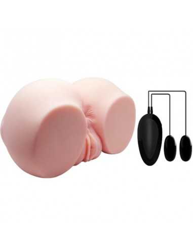 Crazy bull realistic anus and vagina with vibration