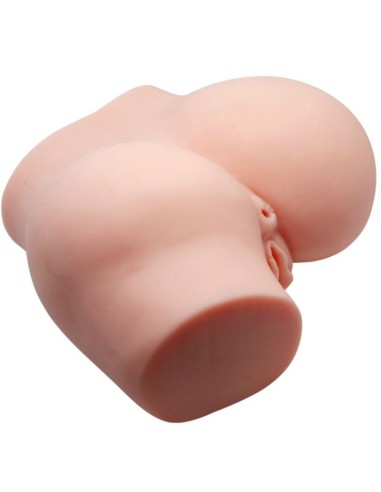 Crazy bull realistic anus and vagina with vibration double