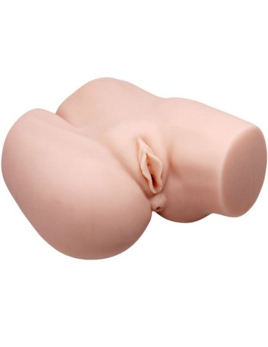 Crazy bull realistic anus and vagina with vibration double