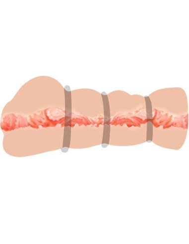 Crazy Bull Manches Masturbantes Avec Anneaux Vagin - MySexyShop