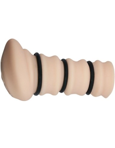 Crazy bull masturbating sleeve with rings vagina model 2 |