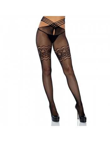 Leg Avenue Wrap Around Crothless Tights 8380 | MySexyShop (PT)