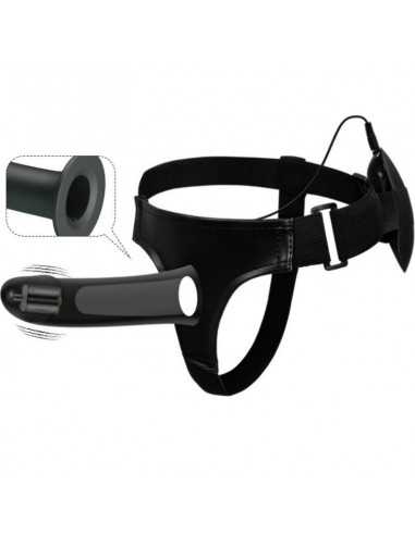 Pretty love male vito strap on hollow dildo and vibration 17.3 cm | MySexyShop (PT)