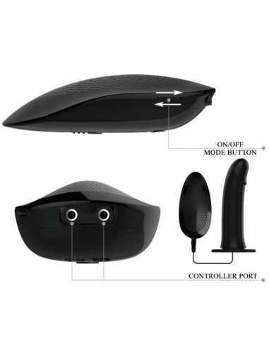 Pretty love male vito strap on hollow dildo and vibration 17.3 cm | MySexyShop (PT)