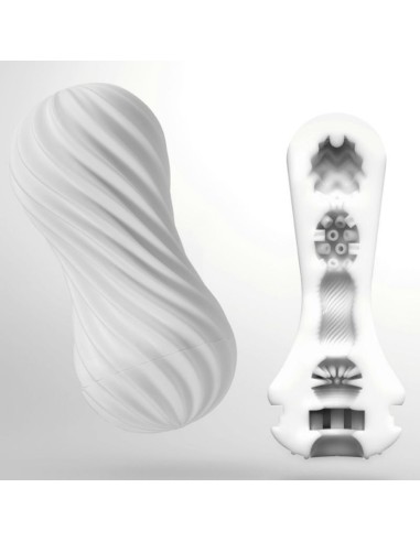 Tenga Flex Mastubador Masculino Blanco - MySexyShop
