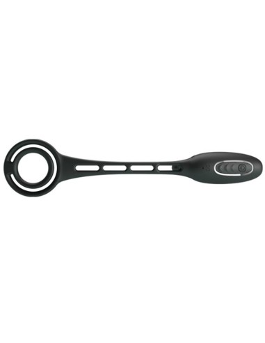 Pretty love bottom pennis rings and vibrating plug | MySexyShop