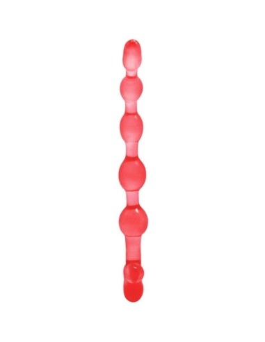 Bendy twist anal beads red - MySexyShop (ES)