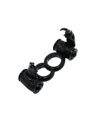 Baile sweet ring double ring with double rabbit - MySexyShop (ES)