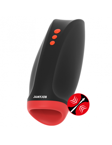 Jamyjob novax masturbator with vibration and compression |